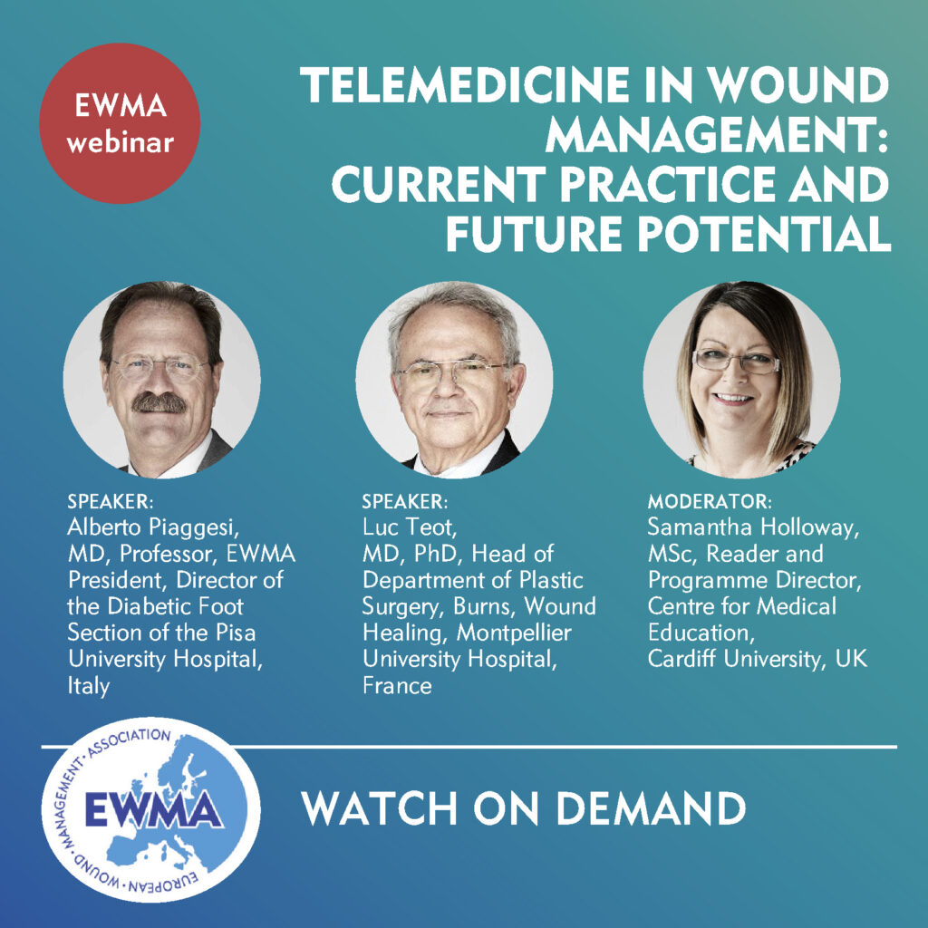 Telemedicine in wound management: current practice and future potential speaker overview